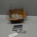 Solar Deck Lights, 6 Pack Waterproof LED Path Lights, Outdoor Solar Step Lights, Solar Powered Light Bar for Stairs, Driveway, Walkway, Pathway, Dock, Porch, Warm White