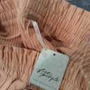 L linen pants orange