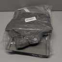 MISSLO 30 Pairs Over the Door Shoe Organizer Breathable Mesh Hanging Shoe Rack for Closet Storage with Wide Deep Pockets 10 Tier Shoes Holder Fit All the Family's Sneakers, Boots, Heels Gray