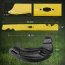 HQPASFY 19A30047100 Mulching Kit Compatible with 46" Deck CubCadet XT1-LT46 KH XT2-LX46 KH FAB ZT1-46 KH FAB Zero Turn Mower Replaces 19A30047066, 19A30047791, 19A30047OEM