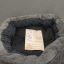 INVENHO Dog Beds for Dogs Washable, Calming Orthopedic Warming Soft Calming Sleeping Durable Pet Bed with Anti-Slip Bottom,. S PLUS (25"x21"x7"), Dark Grey