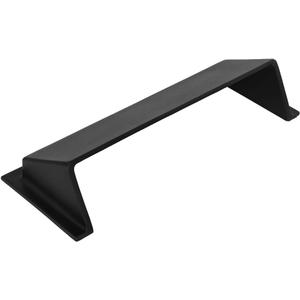 PRIMA Decorative Hardware Floor Vent Air Deflector/Diverter 4"x14" Modern Design, Heavy Duty, Cast Aluminum Air Vent Deflectors - Rust Free, Powder Coated Finish Floor Vent Deflectors - Black