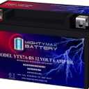 Mighty Max Battery YTX7A-BS -12 Volt 6 AH, 105 CCA, Rechargeable Maintenance Free SLA AGM Motorcycle Battery