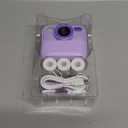 Kids Instant Digital Cameras for Boys and Girls, 1080P HD Dual-Lens Selfie Digital Camera with Print Paper & 32G Card, Christmas Birthday Gifts Toys for Toddler and Teenagers Age 3-16 Years Old (Purple)