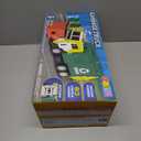 JOYIN Large Friction Powered Garbage Truck Toy Set, Includes Dumpster, Trash Bins, and Learning Cards for Kids, Boy Toys Birthday Gift for Boys Girls Kids Toddler Gift for Christmas (Green)