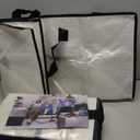 HOMESURE 8 Pack Large Strong Moving Bags with Zippers & Carrying Handles - Water-Resistant - Heavy Duty Storage Tote for Space Saving, Fold Flat, Alternative to Moving Box (Semi-Transparent)