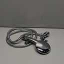 High Pressure Handheld Shower Head Briout 5-Settings Powerful Water Spray Shower Head against Low Pressure Water Flow with Stainless Hose and Adjustable Mount (Silver)