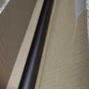 Decopolitan End Cap Single Rod Set, 18 to 36-Inch, Toasted Copper