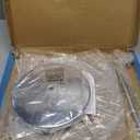 Polmart 3-Tier Spinning Display Stand Heavy Duty Adjustable Countertop Stand for Retail, Jewelry, Cosmetics, Crafts Sturdy Metal Base 360 Rotating Tiers with Height Adjustable (Silvery)