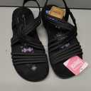 Skechers Women Reggae Slim - Sunnyside 2.0 Black/Black, 9.5 Medium