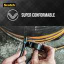 Scotch Super 33+ Vinyl Electrical Tape, 3/4-in by 450-in, 1-Roll with Dispenser (Black Pro-Grade)