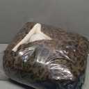 Calming Dog Beds & Cat Cave Bed with Hooded Cover,Removable Washable Round Beds for Small Medium Pets,Anti-Slip Faux Fur Fluffy Coved Bed for Improved Sleep,Fits up to 15/25 lbs(Leopard Print,S) (20.00" x 20.00" x 8.00")