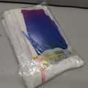 4 Pack 3.2Ft x 8.2Ft Rainbow Foil Fringe Curtain Backdrop, Metallic Tinsel Foil Fringe Streamers Curtains Background for Photo Booth, Birthday, Wedding, Disco, Bachelorette, Christmas Party Decoration (Macaron Dark Rainbow)