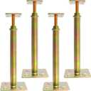 4 Pack House Jacks for Leveling Foundation Jacks for Leveling House Floor Jack Adjustable Floor Jack Telescoping Jack for Temporary Support Adjustable Range 11 inch - 16 inch