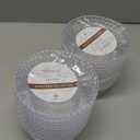 Exquisite Clear Plastic Bowls Disposable - 16 Oz - 20 Count - Disposable Soup Bowls - Great for Weddings Parties And Formal Occasions