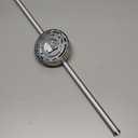 Aidan 27.5 in. 1-Light Chrome Linear Dimmable LED Wall Sconce