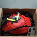 Chapin 8303C Made in the USA 100 lb. Contractor Turf Broadcast Spreader with Enclosed Gears System, Rugged Powder Coated Steel Frame, 12 Inch Tire, Includes Rain Cover and Grate, Red