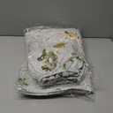 2 x Rectangle Picnic Table Cloth, Elastic Waterproof Fitted Vinyl Tablecloths for 4 Foot Tables, Wipeable Flannel Backed Table Covers for Dining, Camping, Outdoor(Magpie,24"x48")