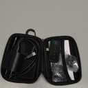 PQRQP 3 in 1 Microphone for iPhone/Android/Camera, Wireless Microphones, 328ft Transmission, 18H Battery Life, Mini Microphone for Record Interview, Vlogs, YouTube, Tiktok, Preamps (Ebony Black)