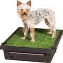 PetSafe Pet Loo Portable Dog Potty - Pet Toilet Alternative for Puppy Pads - Small - Perfect for House Training - Easy-to-Clean Grass Mat