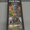 Camping Sleeping Pad, Ultralight Camping Mat with Pillow, Built-in Foot Pump Inflatable Sleeping Pads Compact for Camping Backpacking Hiking Traveling Tent,Single,Green