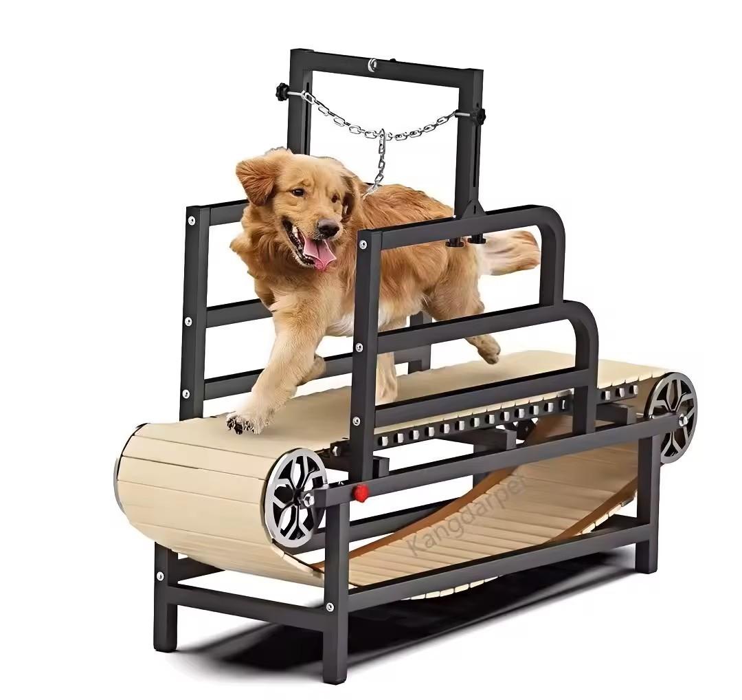 Dog Treadmill Dog Pacer for Large Medium Dogs, Dog Running Machine Exercise Equipment Pet Treadmill for Indoor Home, Up to 220 lb