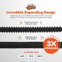 Flexi Hose Lightweight Expandable Garden Hose, 25FT -Retractable Garden Hose, Water Hose - No-Kink Flexibility, 3/4 Inch Solid Brass Fittings and Double Latex Core