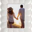 Lenox 895082 French Perle Scallop 5X7 Frame