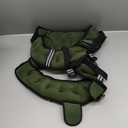 BAGAIL Weighted Vest, 5lb/8lb/10lb/12lb/15lb/20lb/25lb/30lb Weight Vest for Walking & Weight Loss, Reflective Rucking Vest with Phone Pouch for Women & Men, Home Gym & Outdoor Training (Green)