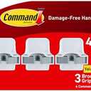 Command Broom and Mop Gripper, 2-Pack, Organize Damage-Free