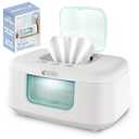 TinyBums Baby Wipe Warmer & Dispenser with LED Changing Light & On/Off Switch - Jool Baby (Aqua)