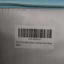 TILLYOU Microfiber Crib Bumper Gray