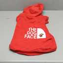 Paiaite Red Chihuahua Dog Hoodie: Keep Your Pup Warm and Stylish with a 'The Dog Face' Printed Sweatshirt, Pet Clothes, and Sweater Coat All in One Perfect for Winter and Cool Summer Nights! Red, Size XXL