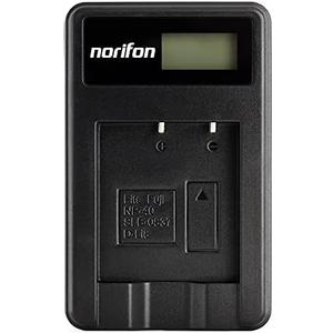 Norifon SLB-0837 LCD USB Charger for Samsung Digimax i5, Digimax L50, L60, L80, i70, L700, L73, NV3, NV5, NV7, NV7 OPS Camera and More