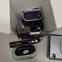 Electric Toothbrush with Water Flosser Combo for Adults: 3 Brushing Modes & 5 Floss Speeds- Rechargeable Teeth Cleaner with 500mL Tank- Gum Care & Whitening, Travel-Friendly & Family Use (Dark Blue)