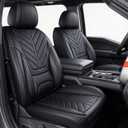 for Ford F150 2009-2026 Seat Covers F250 F350 F450 2017-2026
Super Duty Faux Leather Full Set XL XLT Lariat Platinum STX Cab, Lumbar Support Seat Protectors