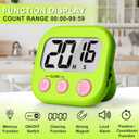 ZILLEEN Classroom Timer for Kids Teachers 2 Pack Digital Timers