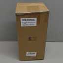 2 Pcs 6.5 Inch Clear Glass Lamp Shade, Colonial Style Glass Shade Replacement for Sconces and Other Lighting Fixtures, 3 3/4 Diameter, 1 5/8 Fitter, Clear