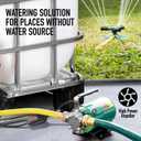 SumpMarine Water Transfer Pump, 115V 330 Gallon Per Hour - Portable Electric Utility Pump with ON/OFF Switch and 6' Water Hose Kit - Remove Water From Garden, Hot Tub, Pool, Aquariums