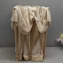 Foldable Baby Playpen for Babies and Toddlers, 50x50 Inch Portable Play Yard, Collapsible Play Pen with Mat, Visible Mesh, 50 Ocean Balls, Indoor/Outdoor Baby Fence Activity Center for Home (YELLOW)