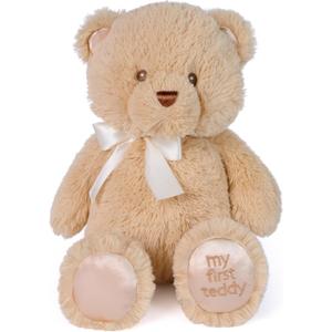 GUND Baby My First Teddy Bear, Ultra Soft Animal Plush Toy for Babies and Newborns, Light Brown/Tan, 10