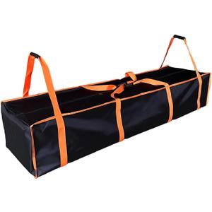 Large Tent Storage Bag 63X17.5X11.5in with Handles - 10*10ft.10*20ft , Pop Up Canopy Frame Replacement Parts,Workable for Party Tent Bag ,Heavy-Duty Water Resistant Oxford Fabric (orange, 63 inch)