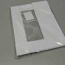 32 x 24 Inch Extra Large Happy Birthday Photo Booth Selfie Frame Props Picture DIY Cutouts Photo Backdrop Cardboard Props for Party Supplies Favors(Horizontal,White)