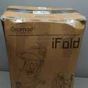 Gravity Folding Baby Stroller - Portable Travel Toddler Stroller w/Adjustable Backrest, Canopy & Cup Holder, Lightweight and UV Protected, One-Hand Automatic Folding - Black