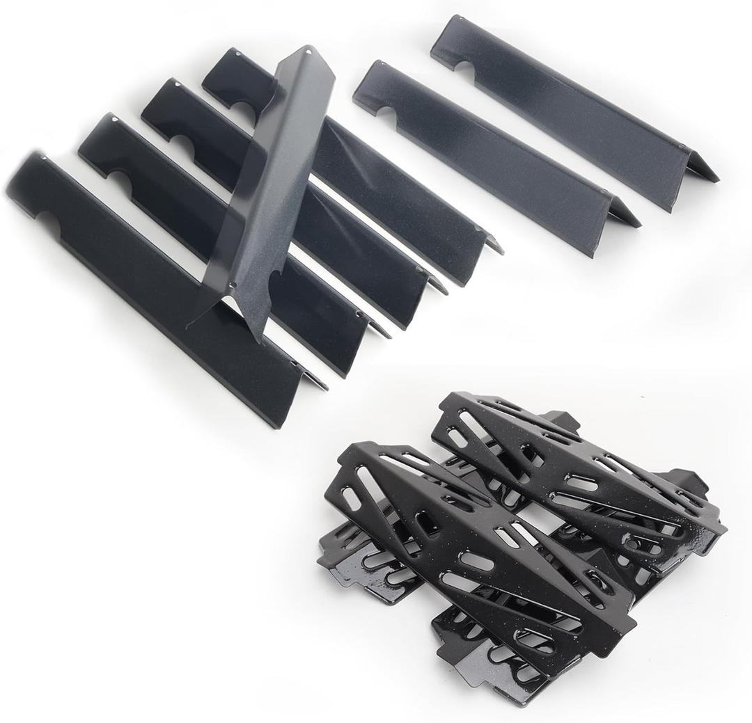SafBbcue Genesis II Flavorizer Bars Heat Deflector Replacement Parts for Weber Genesis II Grill Parts GS4 66033/66796 Flavor Bars Replacement for Genesis II E/S-410/415/435/SE-410 & II LX S/E-440