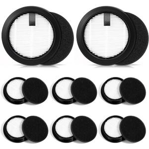 8 Pcs Vacuum Cleaner Filter Replacement Compatible with SMOTURE VAC01 VAC02 VC 70，for Ozeeco EC01 Cordless Vacuums