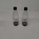 sodastream 1L Twin Pack Dishwasher Safe Slim Bottle (Black)