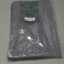 LUMI Ultra Thin Door Mat for Entryway, Low Profile Non Slip Rubber Backing Indoor Doormat, Easy Clean Welcome Entrance Mat for Inside House, Patio, Light Grey 20"x32"