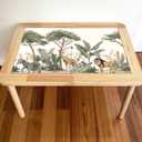 Decal/Stickers Compatible with IKEA Flisat Table Top (Safari)