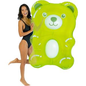 PoolCandy — Giant Inflatable Pool Rafts Collection, Oversized Gummy Bear Float Series for Lounging and Summer Fun
